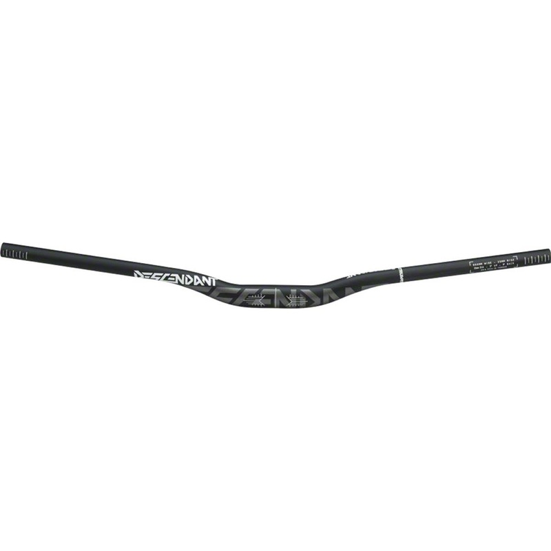 TRUVATIV Descendant Downhill Handlebar (Black) (35.0mm Clamp) (25mm Rise) (800mm) (5/9 Sweep)