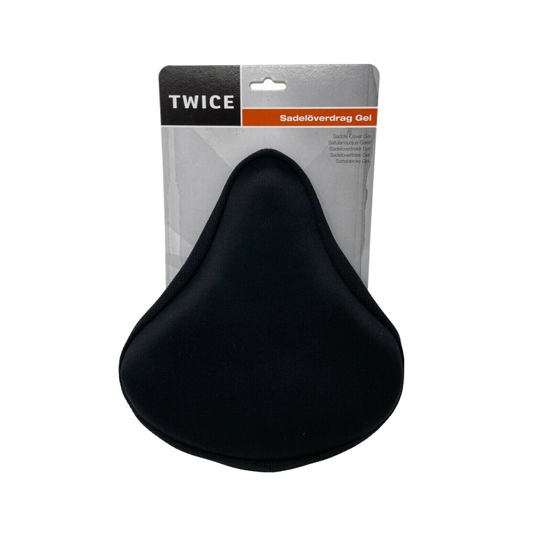 Twice Ultra Soft Extra Wide 25 x 26cm Bicycle Gel Saddle / Seat Cover
