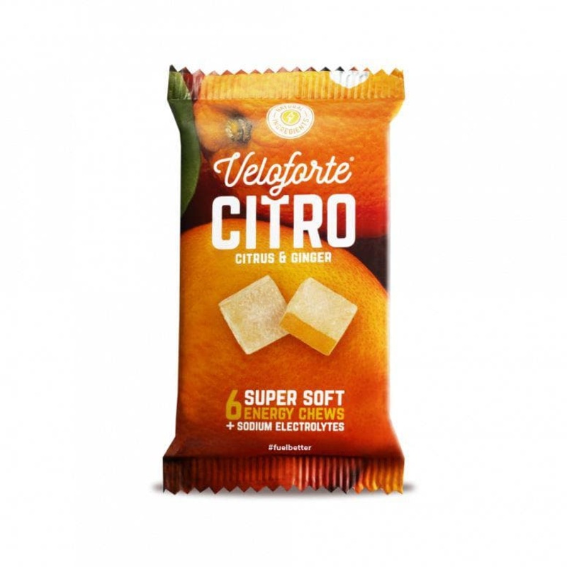Veloforte Energy Chews – Citro – Citrus & Ginger