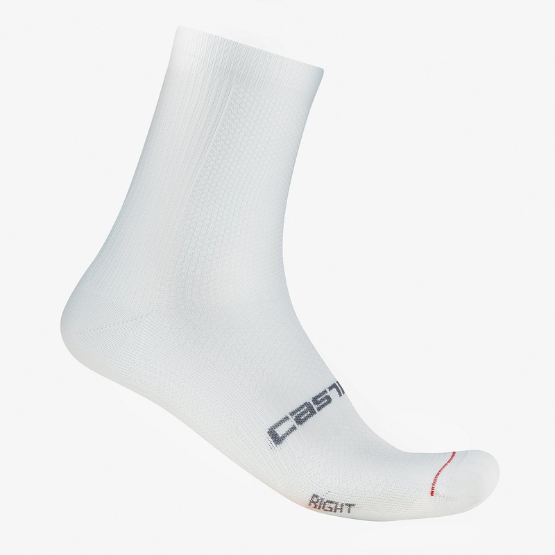 Calze Castelli Espresso 12 – Bianco