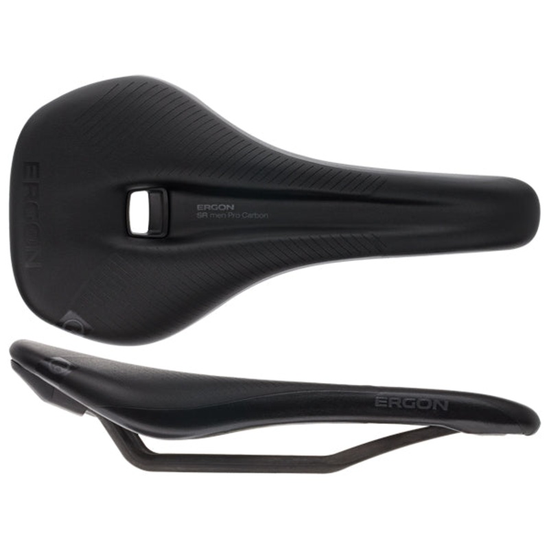 Ergon SR Pro Carbon Saddle – Carbon Stealth Men’s Medium/Large