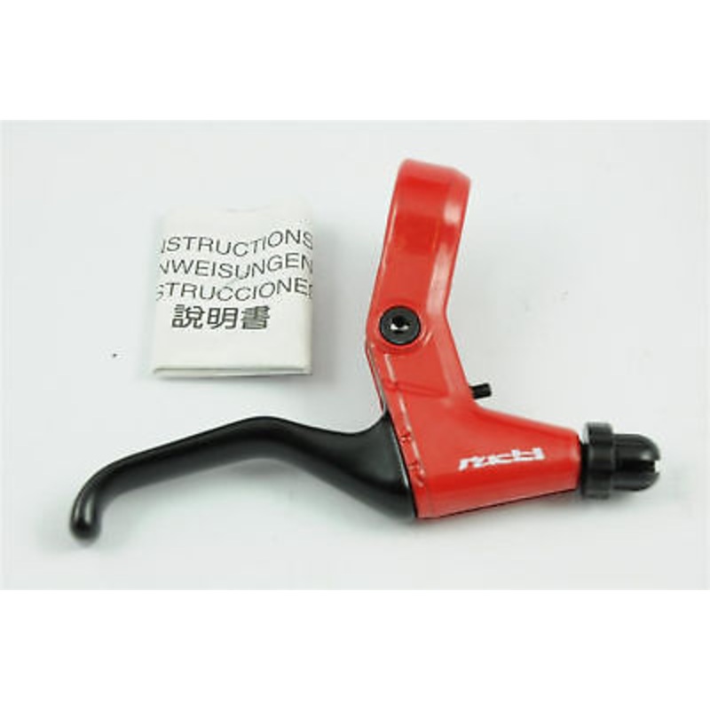 RUDD ALLOY FRONT BRAKE LEVER FOR V-CANTI-CALIPER RED