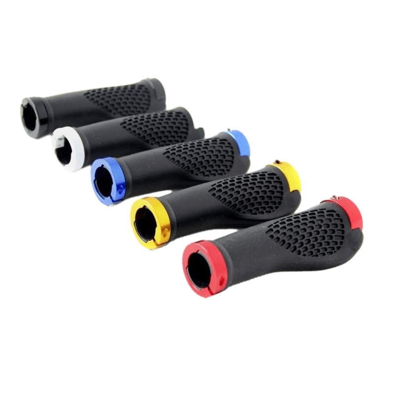 Colorful Rubber Grips for Kids’ Bike Handles