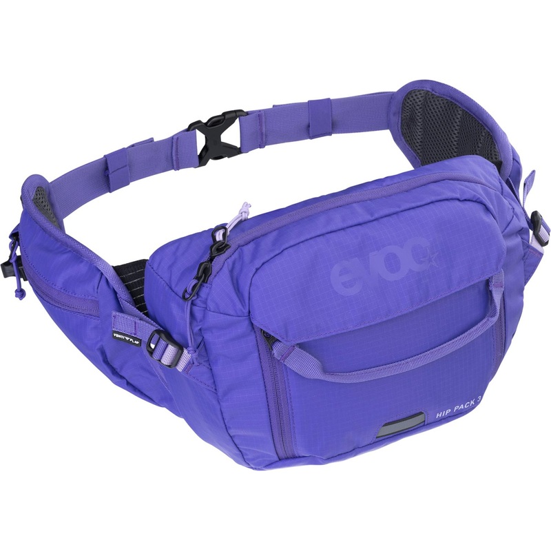 Evoc – Hip Pack 3 (SS26)|EVOC HIP PACK 3L + 1.5L BLADDER BLACK|EVOC HIP PACK 3L, BLACK (Without Bladder)|EVOC HIP PACK 3L, VIOLET (Without Bladder)
