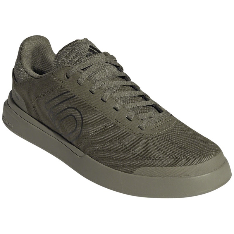 Five Ten Sleuth Deluxe Canvas Flat Shoes – Mens Focus Olive/Core BLK/Orbit Green 8.5