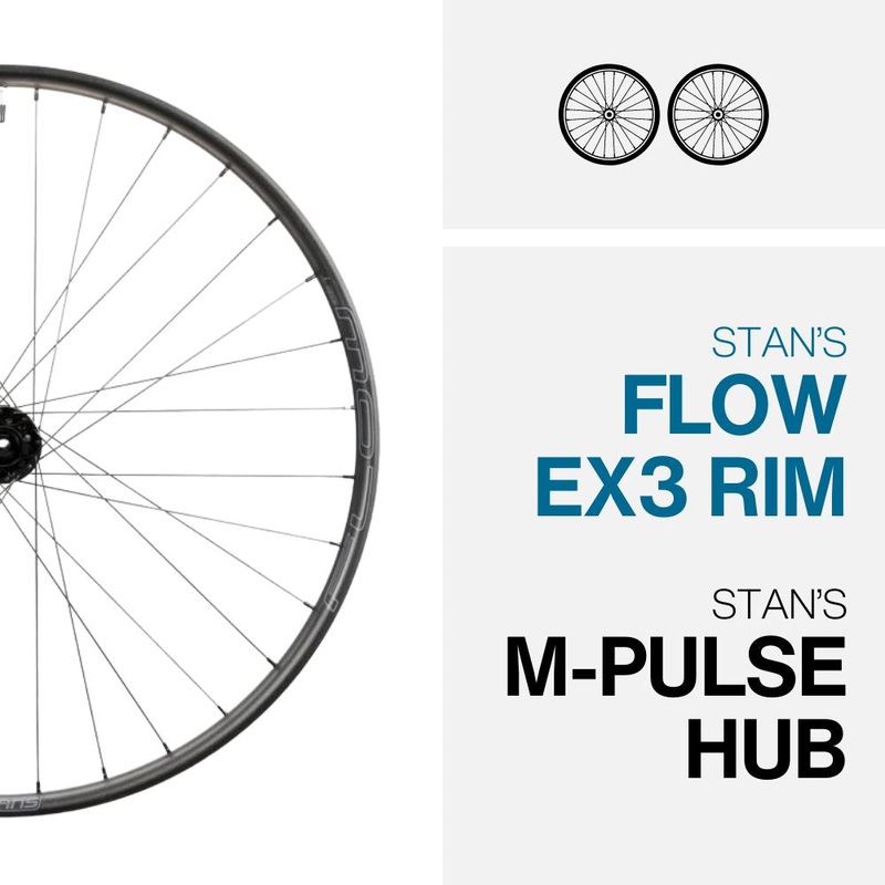 FLOW EX3 ON M-PULSE – 29 WHEELSET