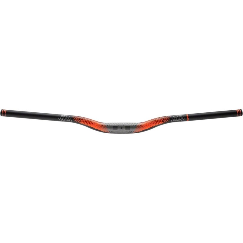 TRUVATIV Descendant CoLab Troy Lee Designs Riser Bar (Starburst Orange/Black) (35mm) (760mm Width, 25mm Rise)