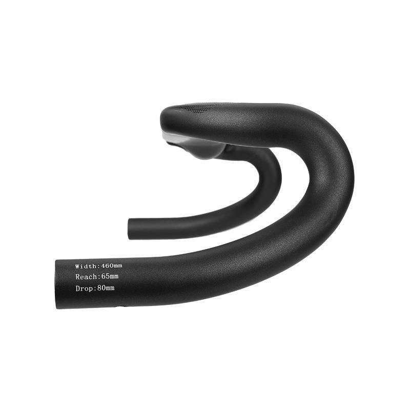 High Quality Carbon Road Comfortable Handlebar for Racing Bike Reach 65mm Drop 80mm