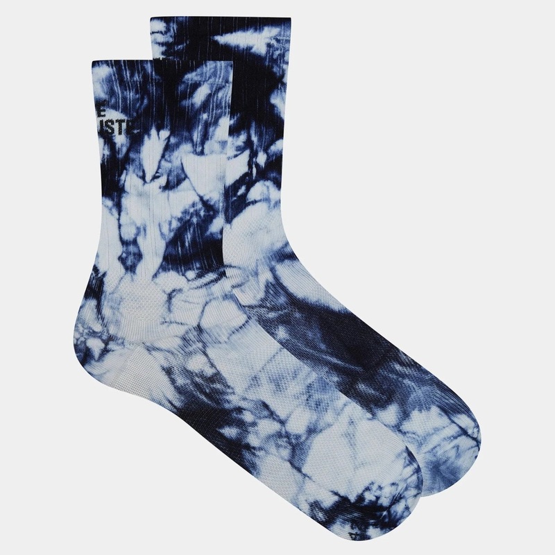 Calze Cafe du Cycliste Tie Dye – Blu