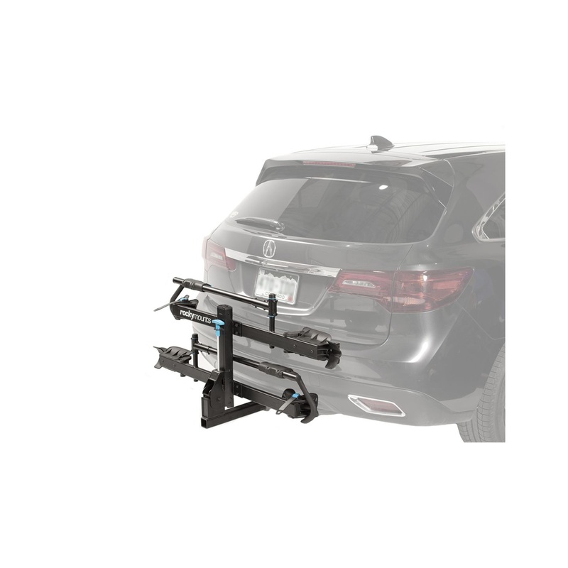 Car Rack RockyMounts MonoRail 2-Bike Hitch 1.25 Black