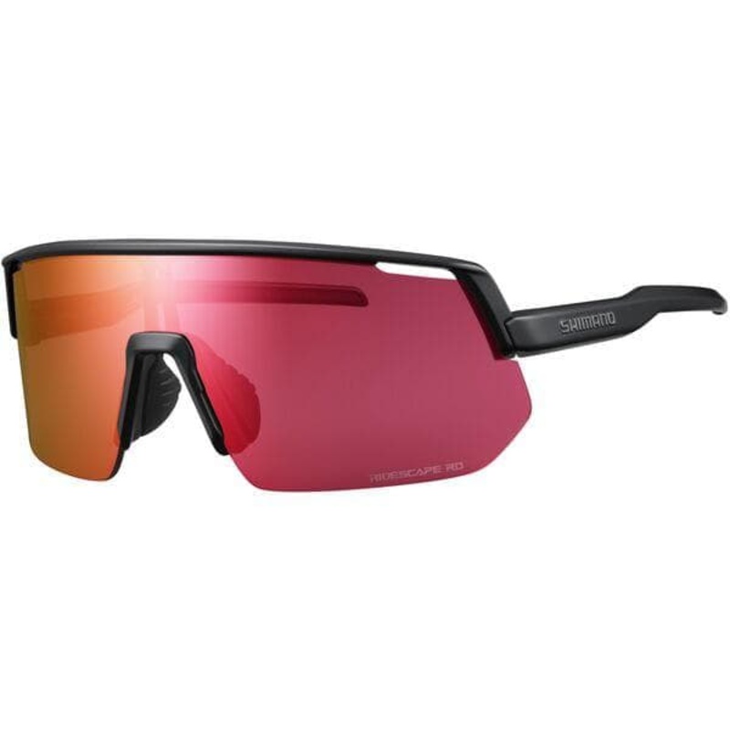 Shimano Clothing Technium Glasses – Metallic Black – RideScape Off-Road Lens