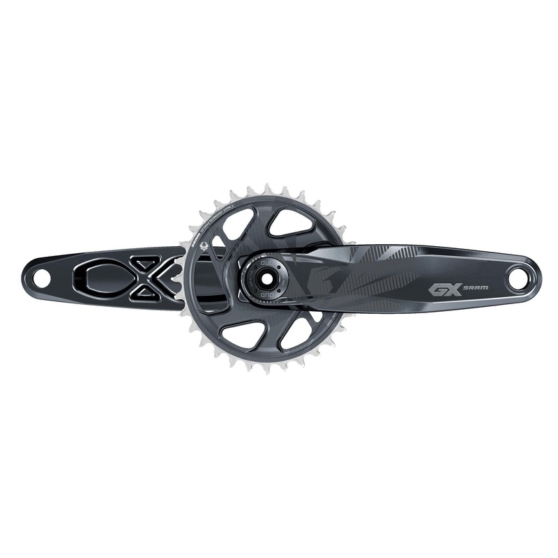 Sram Crank Gx Eagle Fat Bike 4 Dub 12S With Direct Mount 30T X-Sync 2 Chainring (Dub Cups/Bearings Not Included): Lunar 170Mm