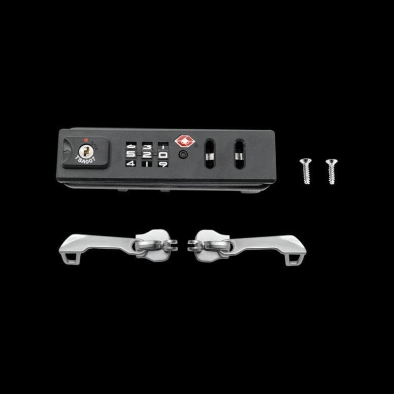 Topeak Spare Pakgo X TSA Lock And Zipper Set – Black