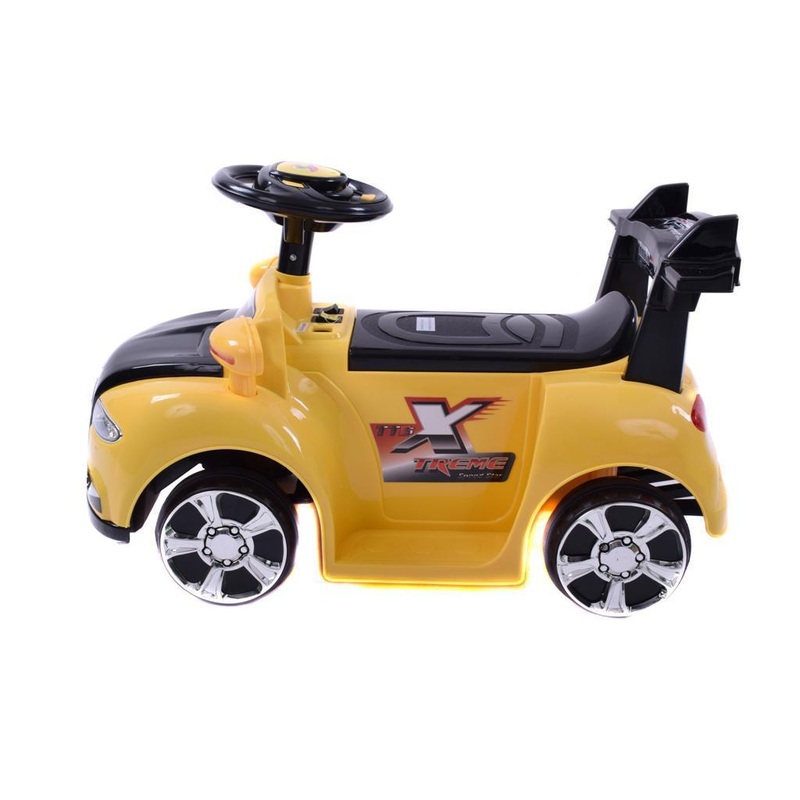 ELECTRIC KIDDIES RIDE-ON SPORTS CAR ZPV001 ‘EXTREME 15watt BATTERY MOTOR YELLO