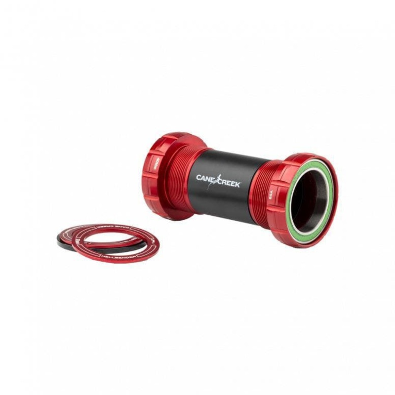Cane Creek Hellbender 70 Bottom Bracket – Red – 30mm