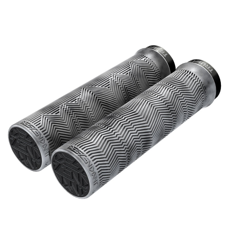 Descendant Locking Grip|Truvativ Descendant Grips Light Grey / Black Marbled Single Locking 133mm|Truvativ Descendant Grips Black Single Locking 133mm|Truvativ Descendant Grips Red Single Locking 133mm