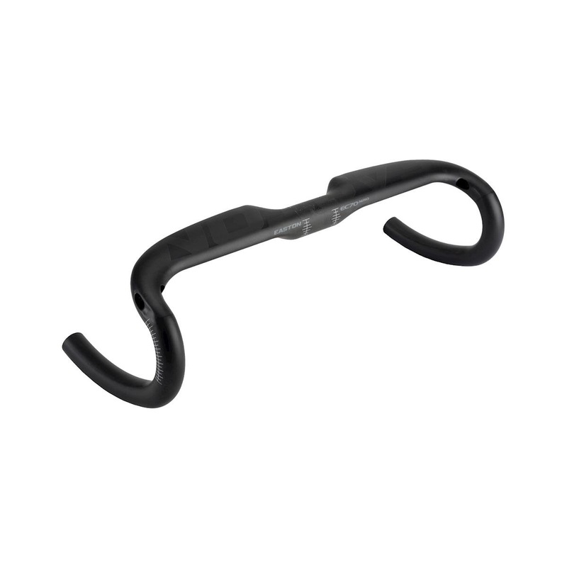 Easton EC70 Aero Road Handlebar (Black) (31.8mm) (40cm) (Carbon)