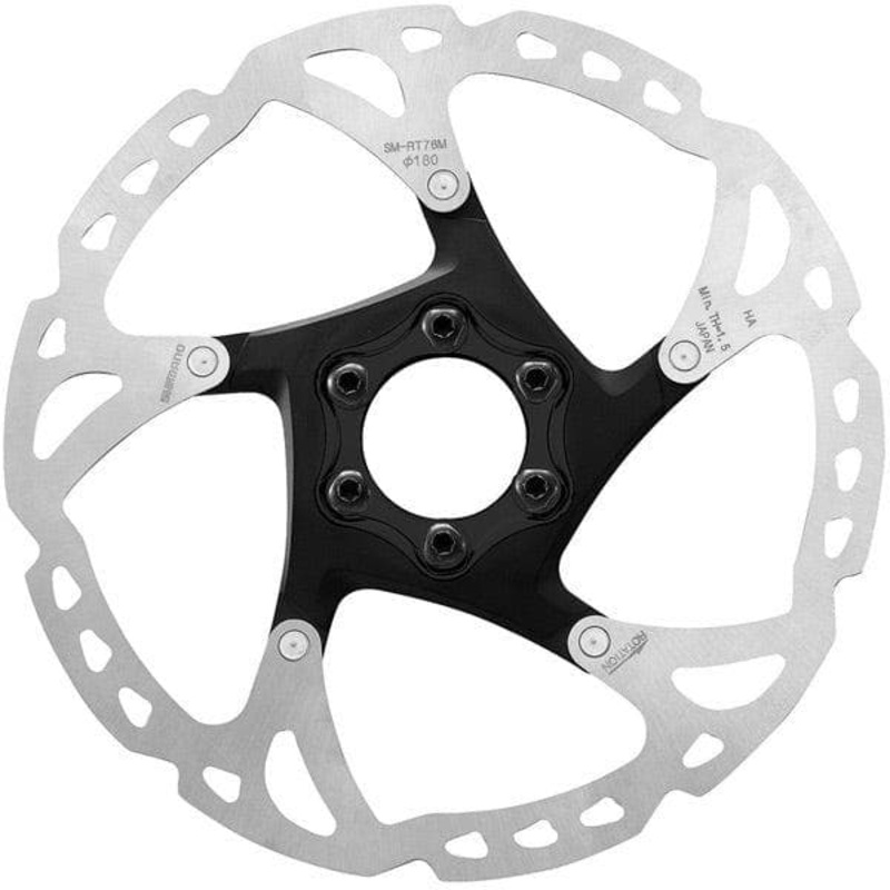 Shimano Deore XT RT76 XT 6-bolt disc rotor 180 mm