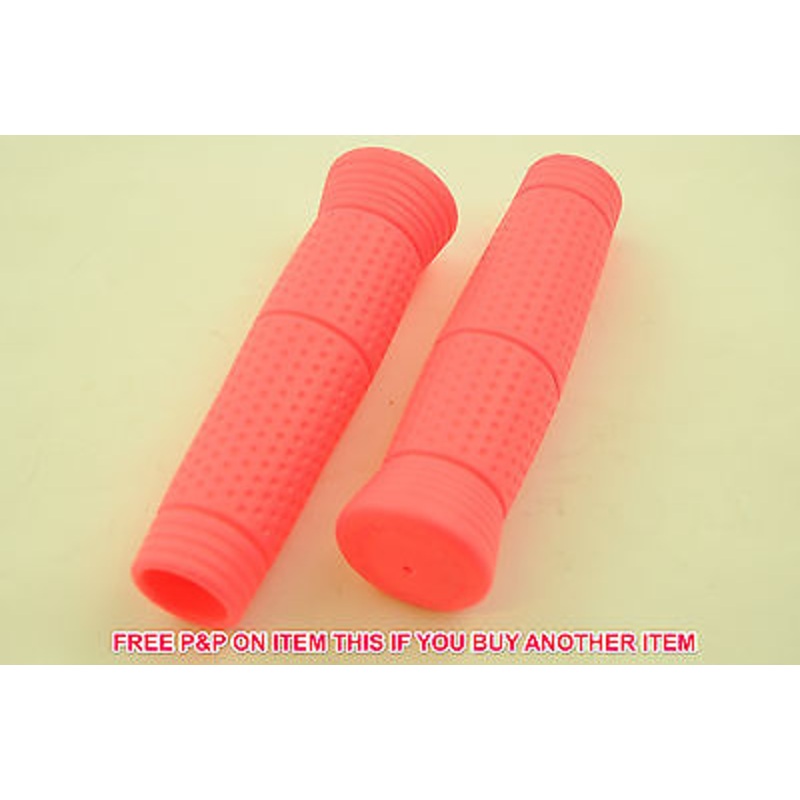 SMART NEON PINK PIMPLE TYPE ATB CRUISER MTB CRUISER HANDLEBAR GRIPS LOW PRICE