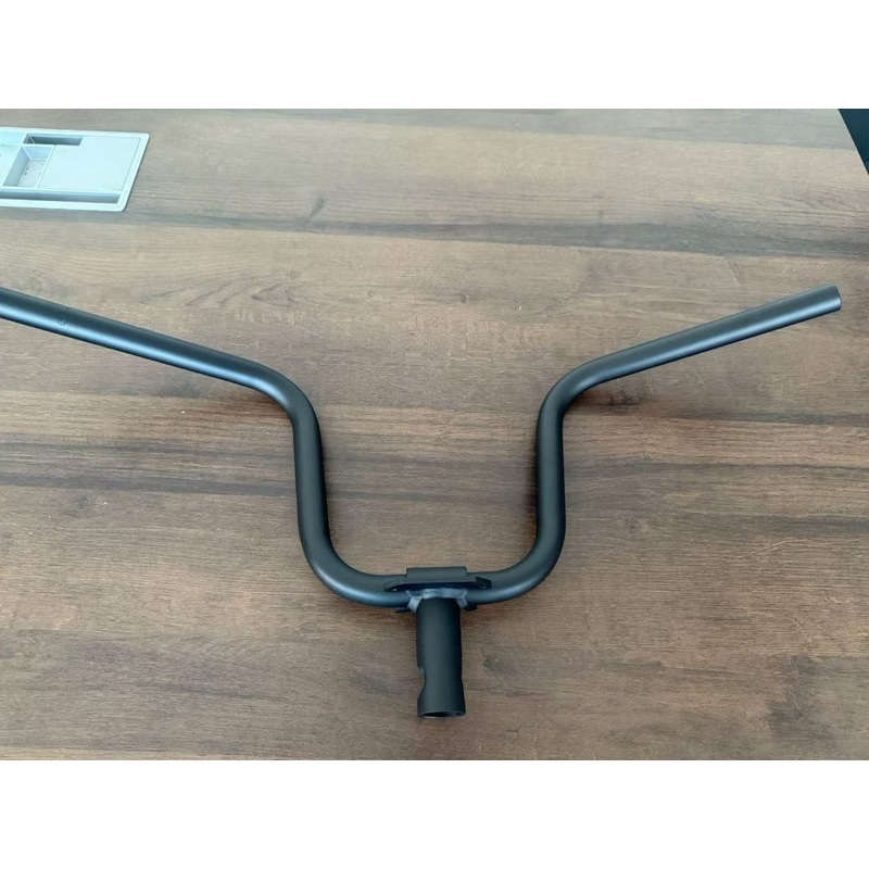 Textured Frosted Black 2-Wheeled E-Bike Bend Premium Handlebars
