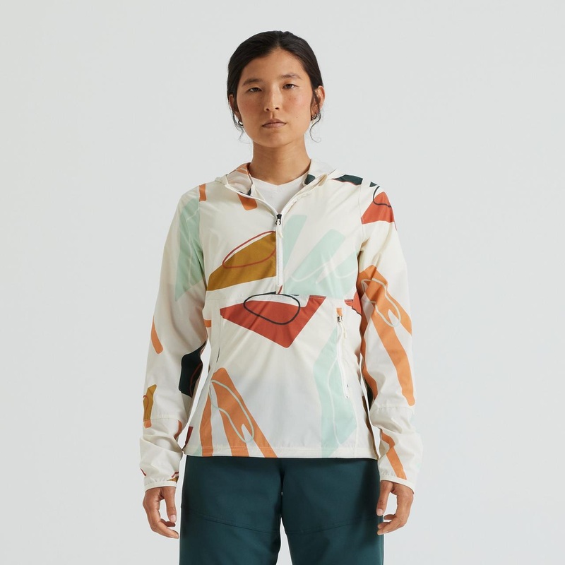 Women’s Trail Wind Jacket|Birch White Gather|Black|XS|SM|MD|LG|XL