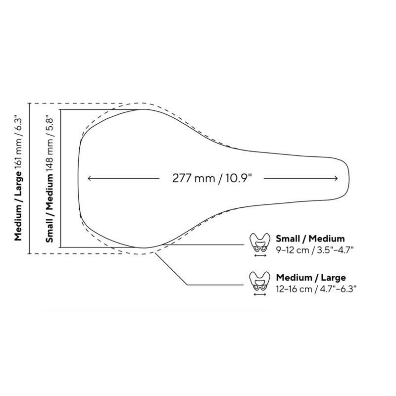 Ergon Saddle SMC Core Women|Ergon Saddle SMC Core Women M/L black/grey|S/M black/grey