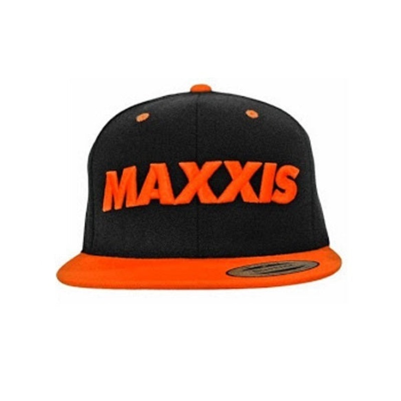 Maxxis – Caps|MAXXIS STREET HIP HOP SNAPBACK CAP BLACK/ORANGE