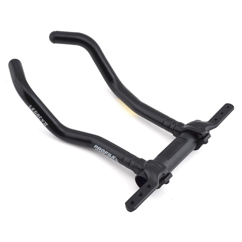 Profile Design Legacy II Aluminum Aerobar (Black) (w/ ZB Bracket & Venturi Armrest)