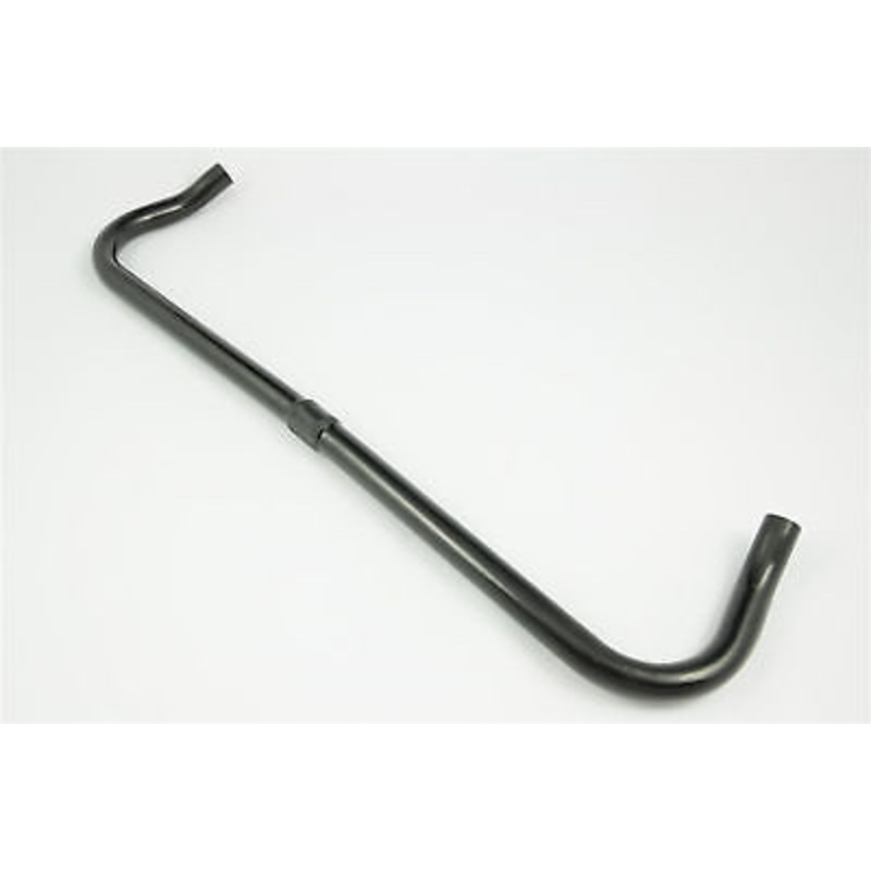 RETRO BULL HORN STYLE BIKE HANDLEBARS FOR FIXIE,MTB,TREKKING,CLASSIC CYCLE BLACK