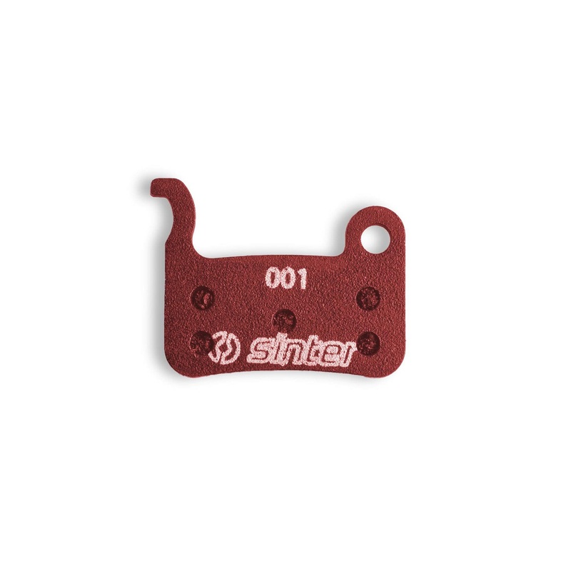 Sinter Disc Brake Pads – 001 Shimano A S514 – Box Of 25 Pairs Workshop Pack: Red