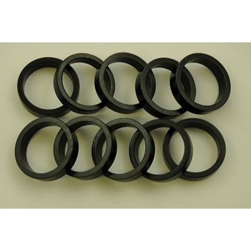 10x AHEAD SPACERS MTB HANDLEBAR STEMS 8mm ALLOY BLACK WHOLESALE JOB LOT