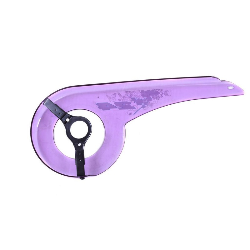 24 WHEEL BIKE CHAINGUARD PROTECTOR SMOKE PURPLE 24BIKE BANJO TYPE CHAINGUARD