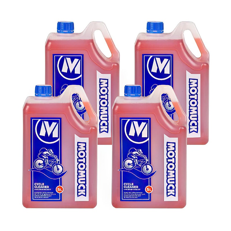 CYCLEMUCK Bike Cleaner 5 Litre – 4 Pack.