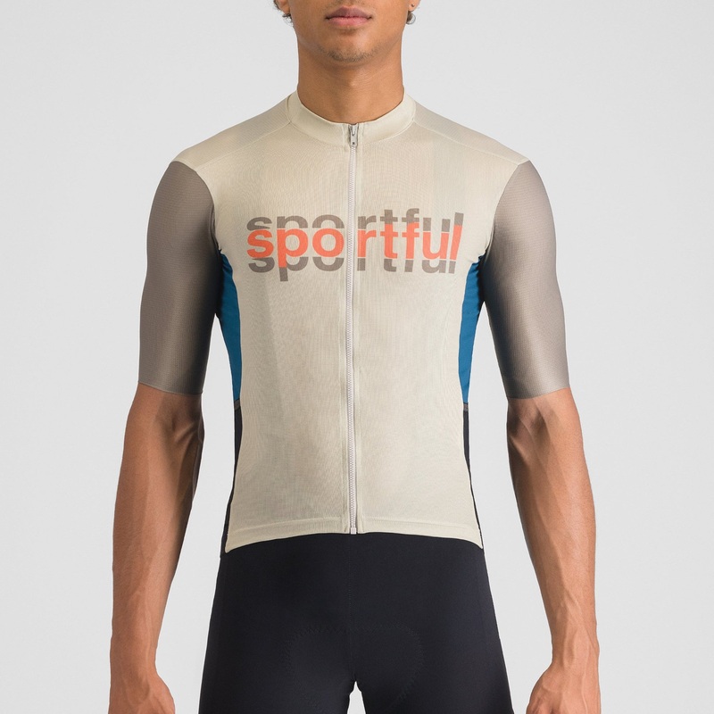 Maglia Sportful Supergiara Logo – Beige