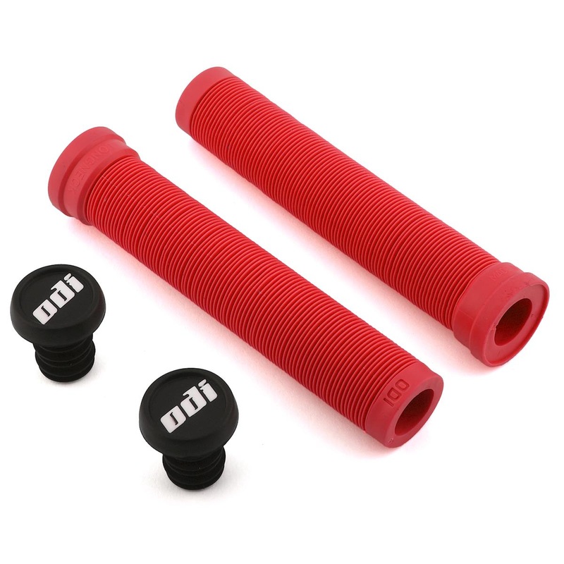 ODI Longneck SLX Grips (Bright Red) (Pair)