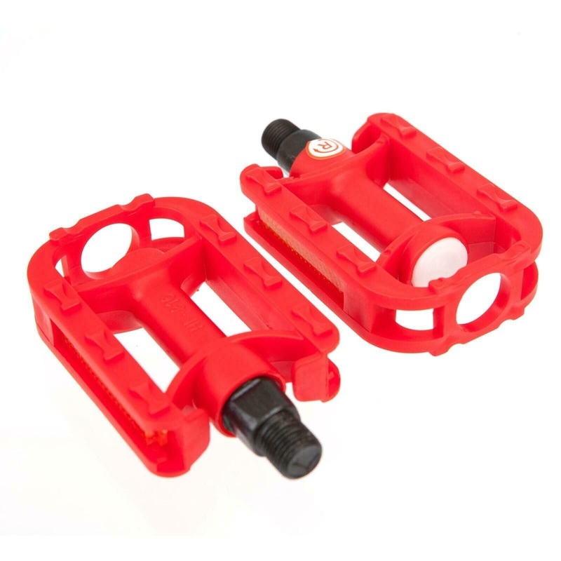 Pair 1/2 Child’s Kids Small Bike Pedals – Red