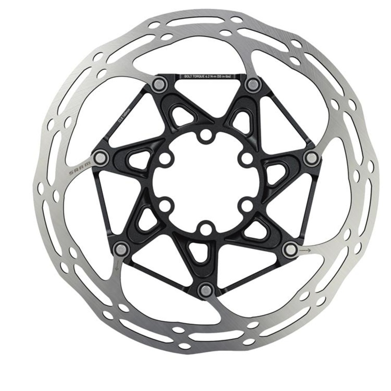 SRAM Centreline X Rotors|SRAM Rotor Centerline 2 Piece 140mm Black (Includes Titanium Rotor Bolts) Rounded|SRAM Rotor Centerline 2 Piece 160mm Black (Includes Titanium Rotor Bolts) Rounded|SRAM Rotor Centerline 2 Piece 180mm Black (Includes Titanium Rotor