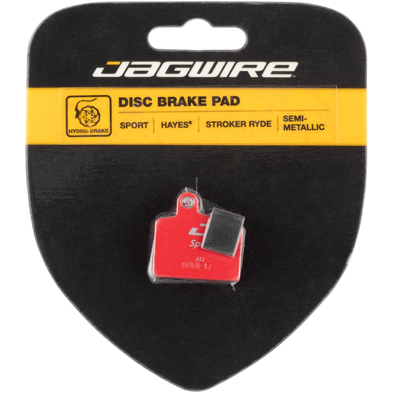 Jagwire Mountain Sport Semi-Metallic Disc Brake Pads for Hayes Stroker Ryde