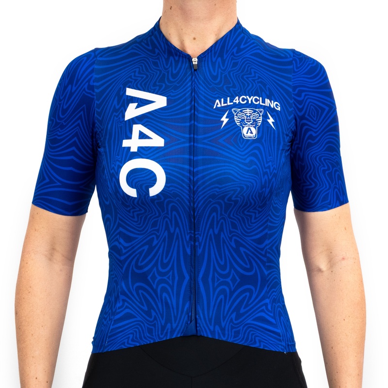Maglia donna Team – The Tiger|XS|S|M|L|XL|Blu