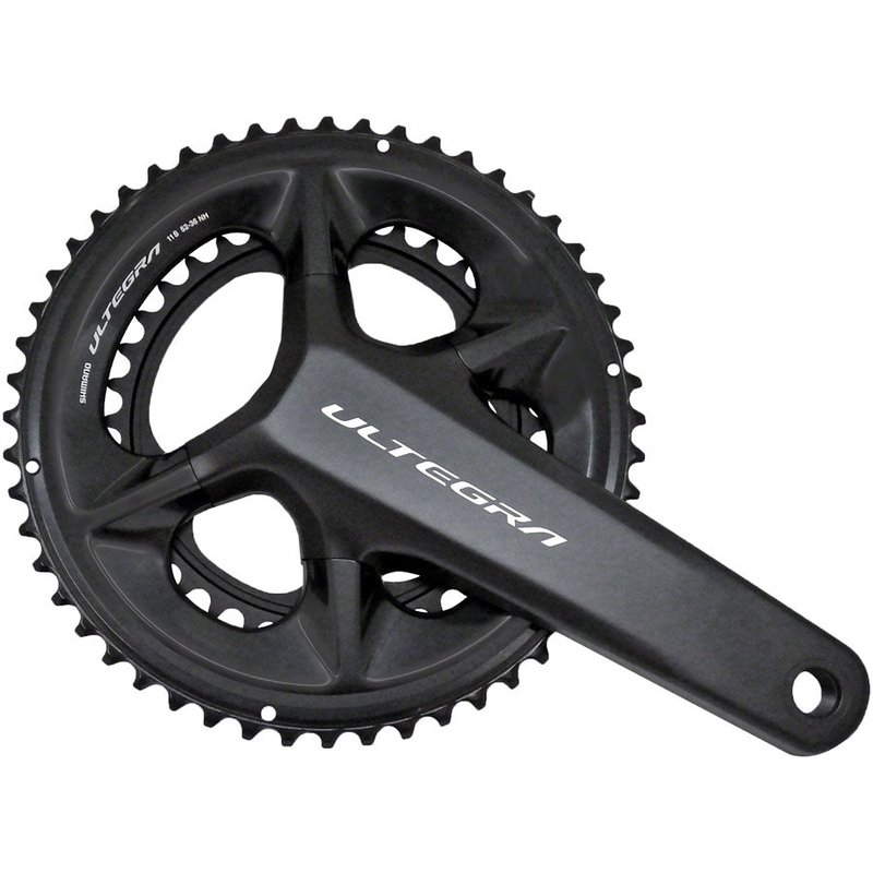 Shimano Ultegra FC-08 Crankset – 172.5mm 11-Speed 52/36t 110 Asymmetric BCD Hollowtech II Spindle Interface BLK