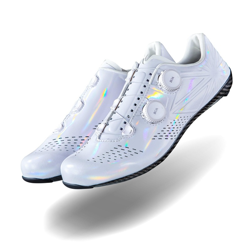 Supacaz Kazze Road Cycling Shoes – Holo: White 38