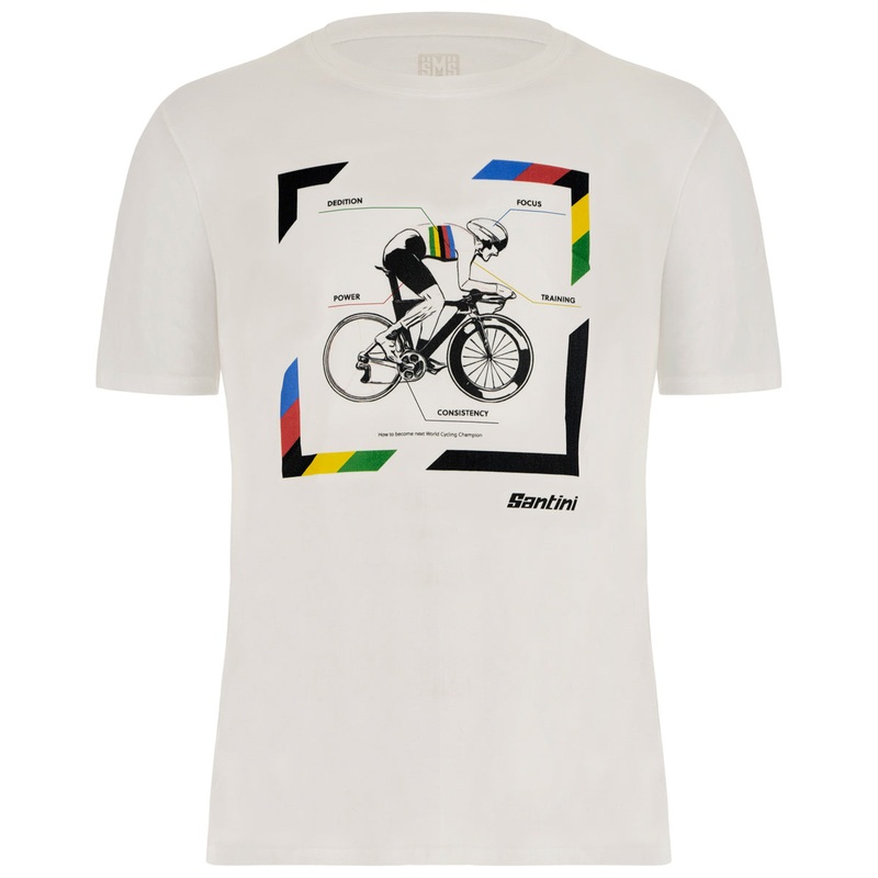 T-shirt UCI Official – Road|XS|S|M|L|XL|XXL|Bianco