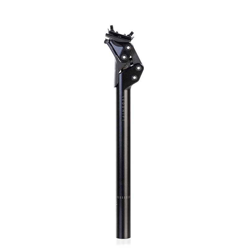 Redshift Sports Shockstop PRO Race suspension Seatpost – Black 27.2x350mm