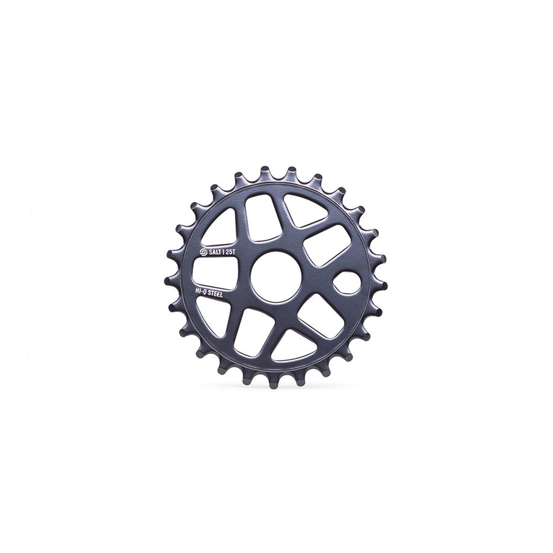 Salt Gateway Sprocket|Salt Gateway 25 Tooth Steel Sprocket Black|Salt Gateway 25 Tooth Steel Sprocket Polished|Salt Sprocket Spacer Steel 2.6mm