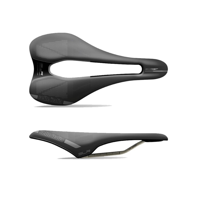 Selle Italia Slr Boost Ti316 Superflow Saddle: Black L3
