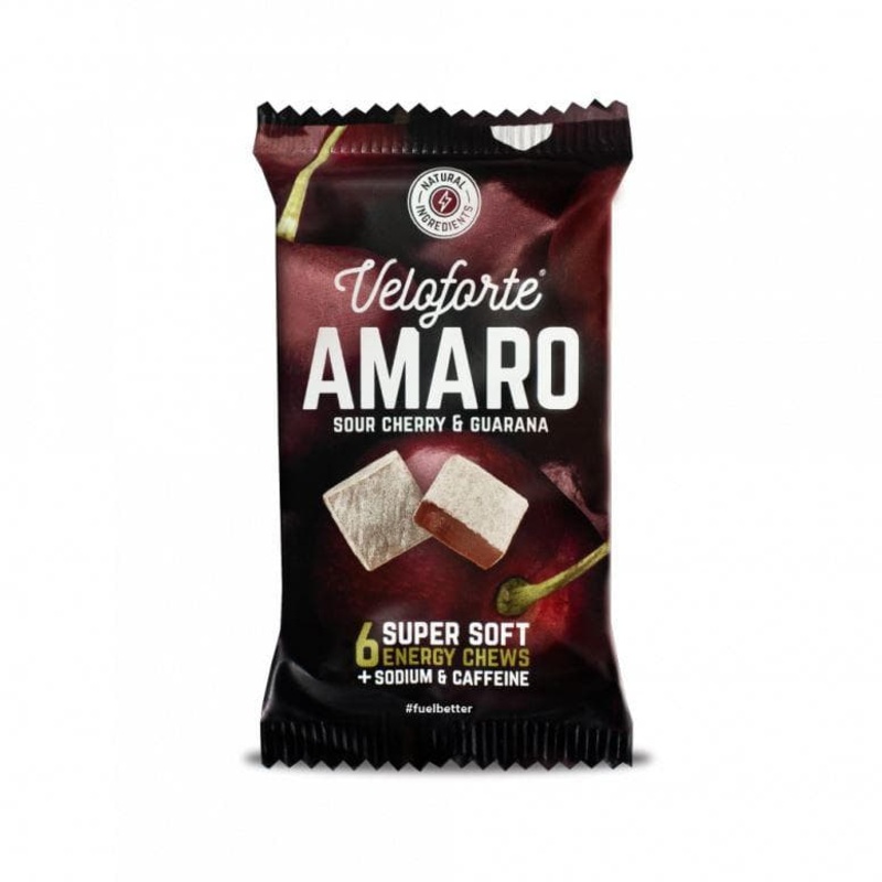 Veloforte Energy Chews – Amaro – Sour Cherry