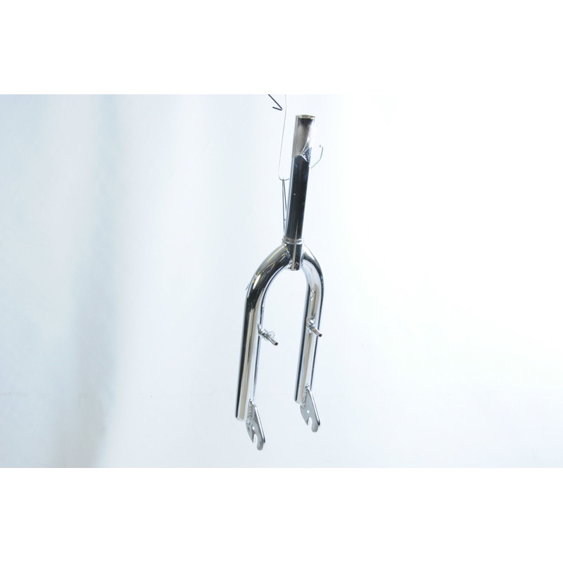 20 BMX CHROME THREADLESS FORK 1 1-8 WITH V BRAKE BOSSES. ALSO SUIT FREESTYLER