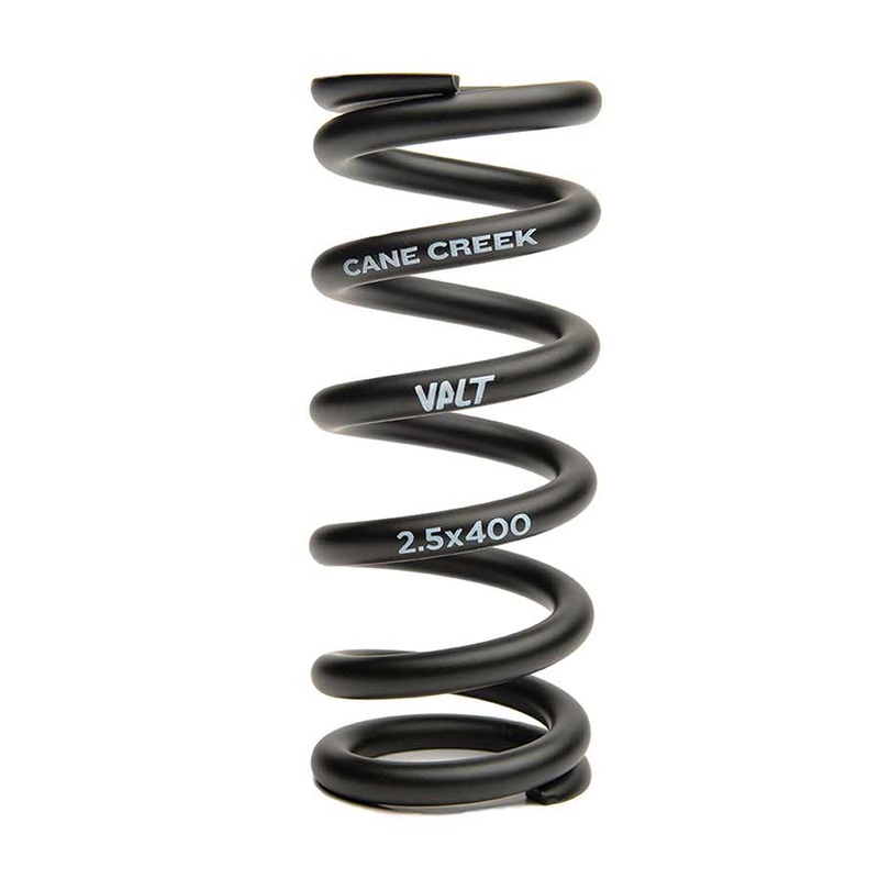 Cane Creek VALT Lightweight Steel Coil Rear Shock Spring 3.00/76mm x 350lb BLK