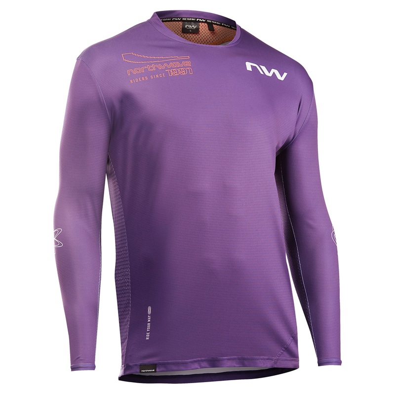 Maglia maniche lunghe Northwave Edge 2 – Viola