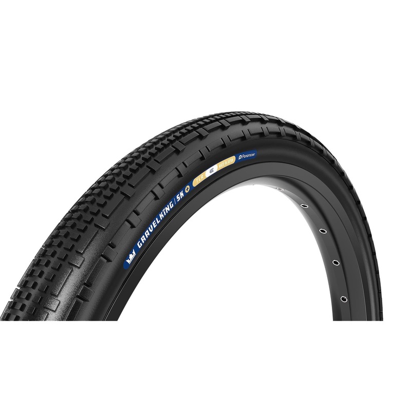 Panaracer Tlr Gravelking Sk Plus Tlr Gravel Tyre: Black/Black 700X30C